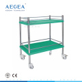 AG-SS053A OP-Saal Edelstahl Farbe optional Krankenhaus Klinik Instrumente Wagen